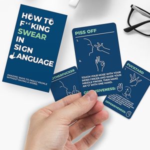 How To Swear In Sign