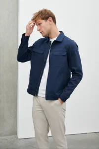 Lucas Zip Down Boxy Shacket