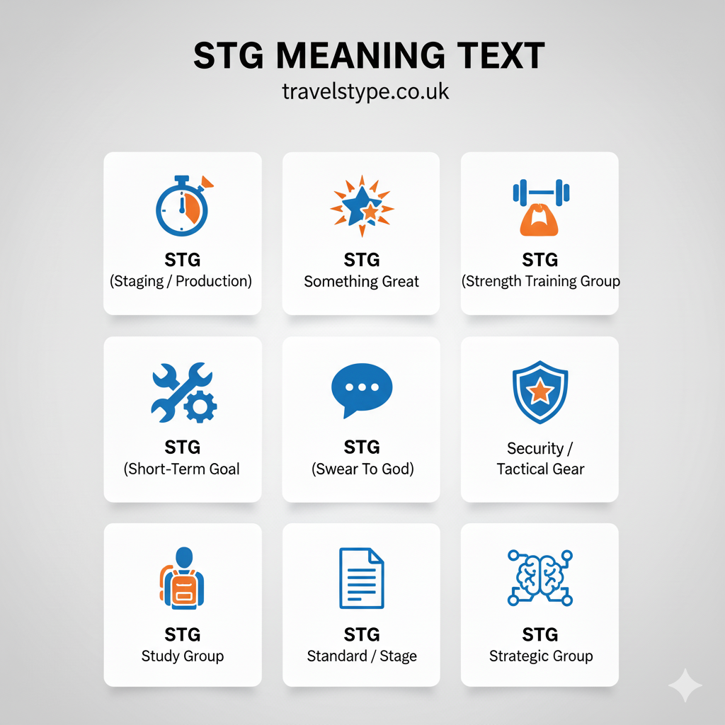 Stg Meaning Text, What It Really Means and How to Use It