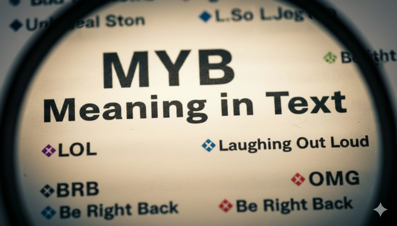 MYB Meaning, What It Stands For and How to Use It