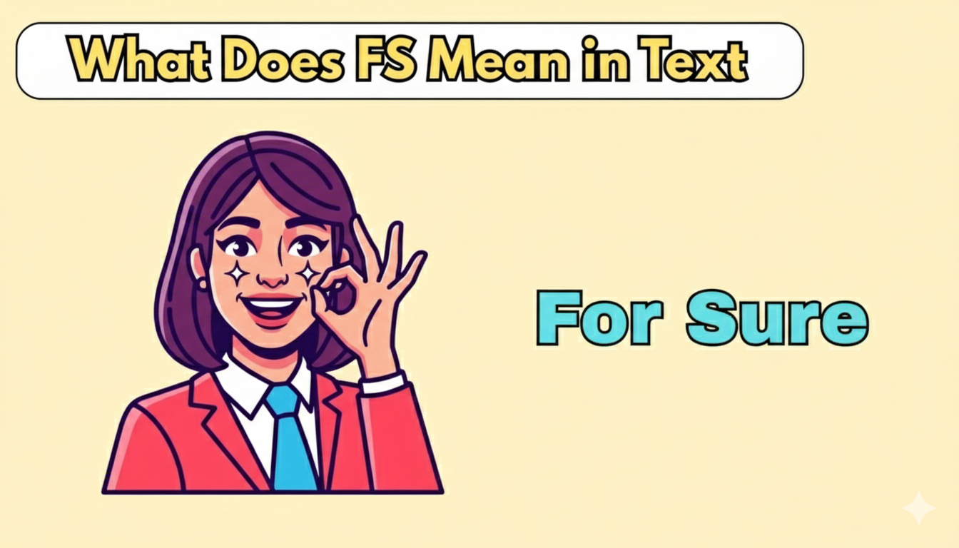 What Does FS Mean, Full Meaning and Usage Across Texting & Social Media