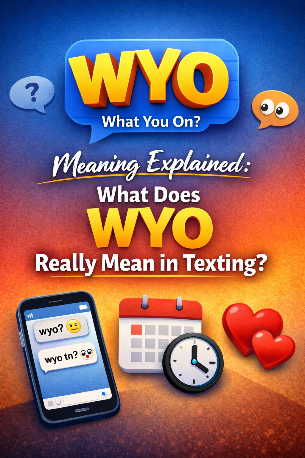 WYO Meaning Explained, What Does WYO Really Mean in Texting