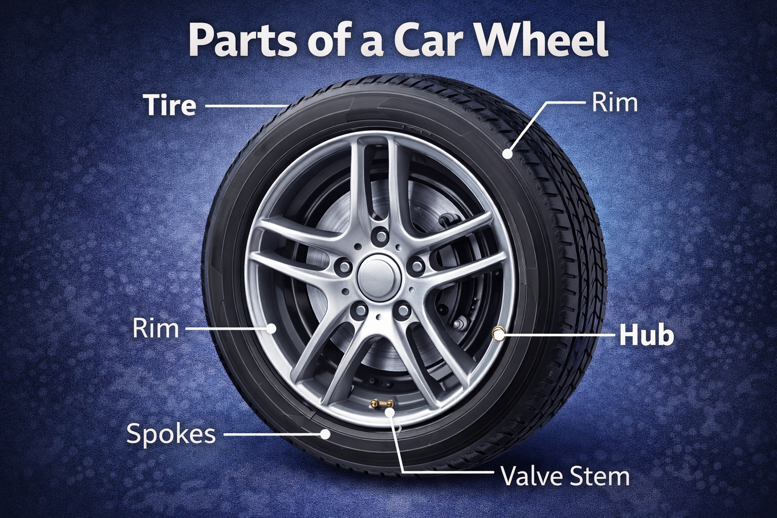Parts of a Car Wheel, A Complete Guide to Understanding Every Component