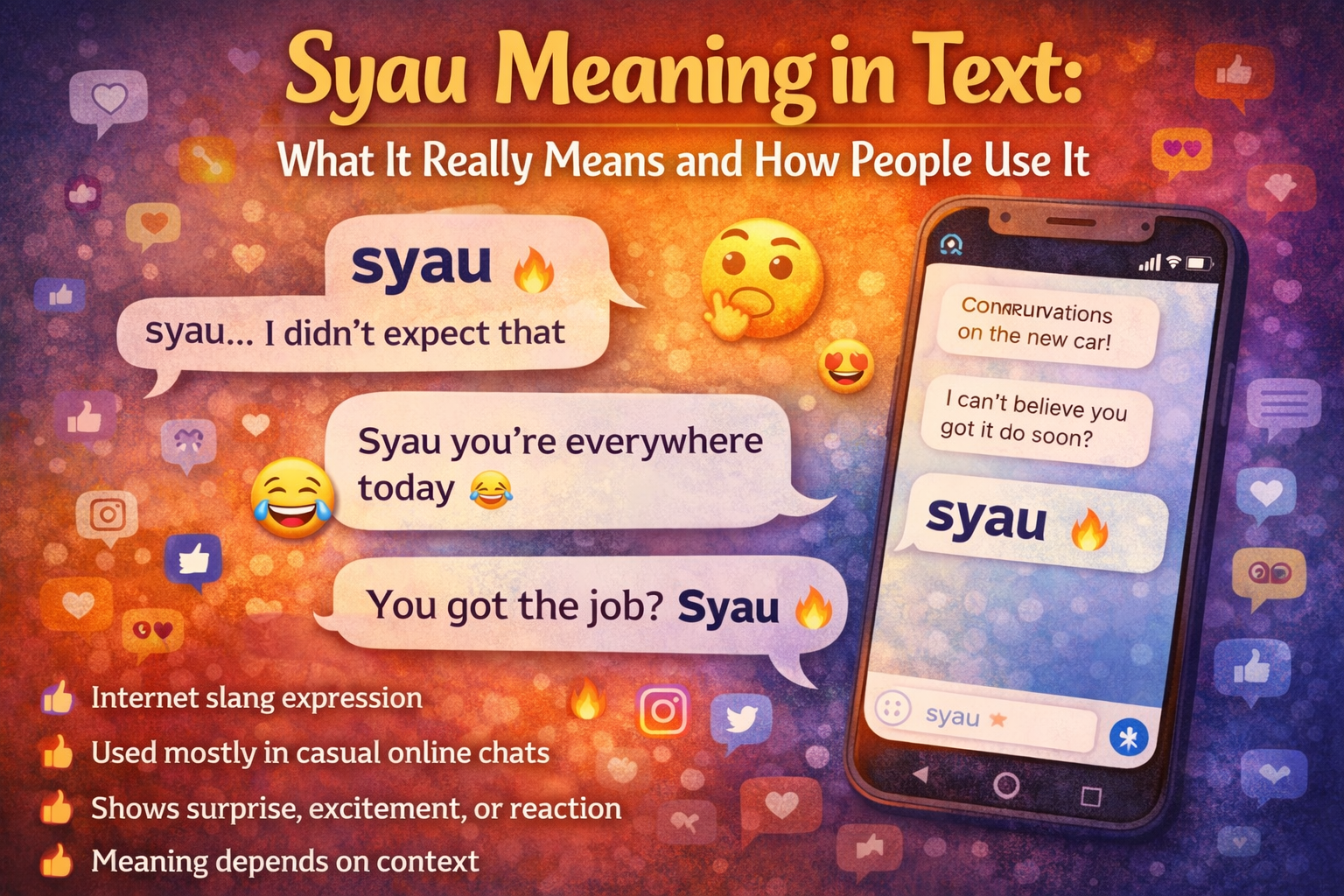 Syau Meaning in Text, What It Really Means and How People Use It