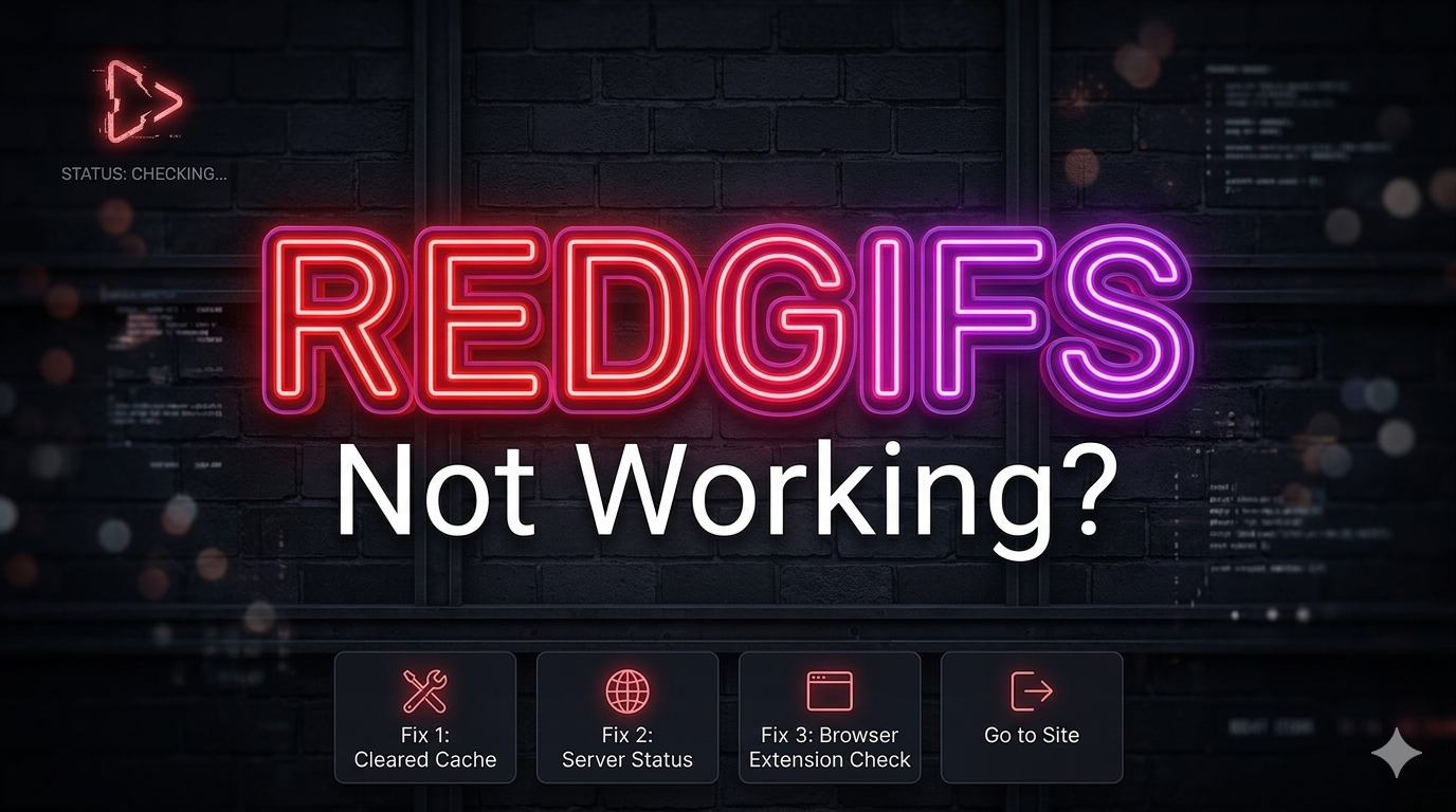 Redgifs Not Working, Complete Guide to Fix Issues Quickly
