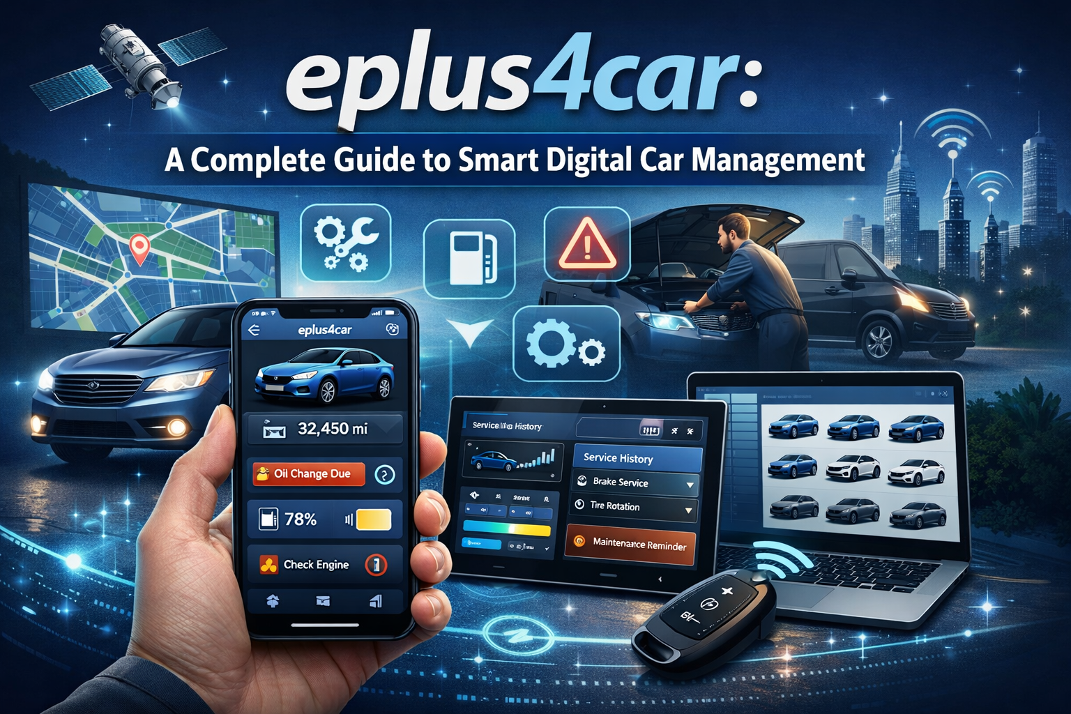 eplus4car, A Complete Guide to Smart Digital Car Management