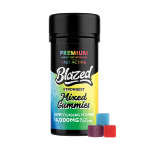 14,000MG Turbo THC Gummies – Blazed
