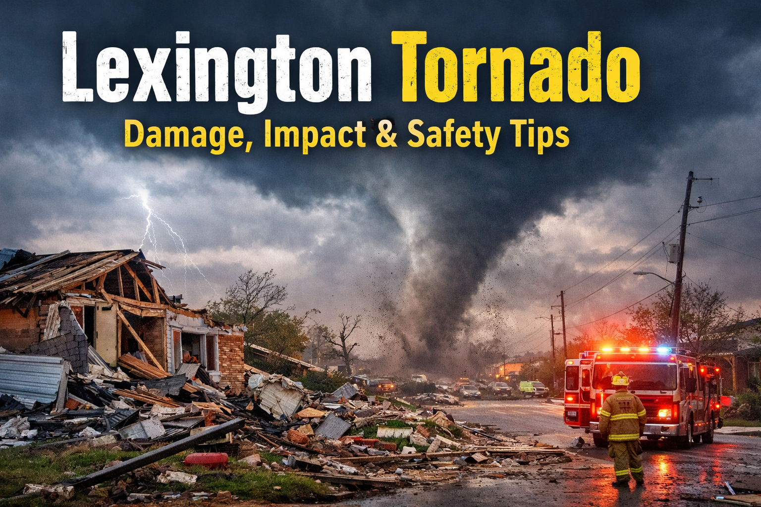 Lexington Tornado, What Happened, Impact, and Safety Lessons
