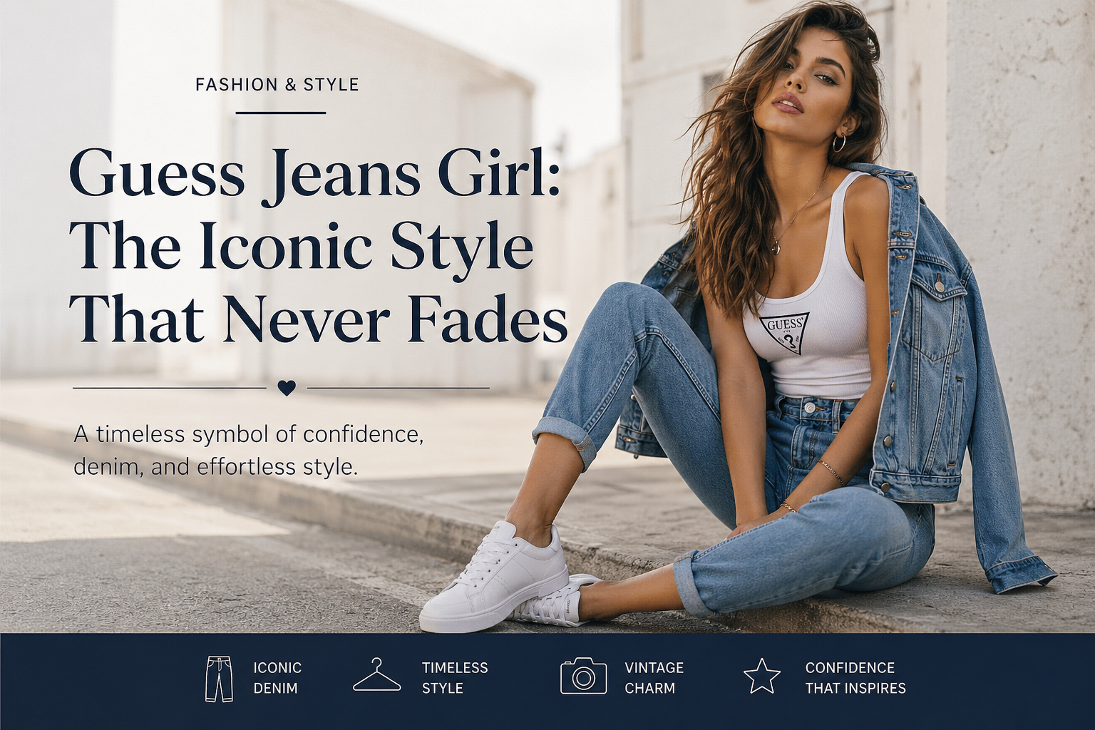 Guess Jeans Girl, The Iconic Style That Never Fades