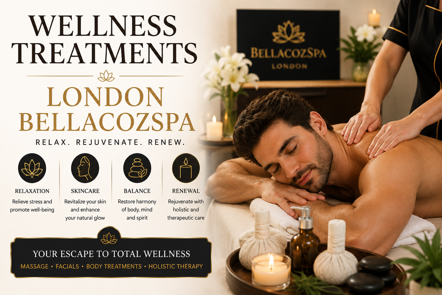 Wellness Treatments London Bellacozspa, Your Complete Guide to Relaxation and Rejuvenation